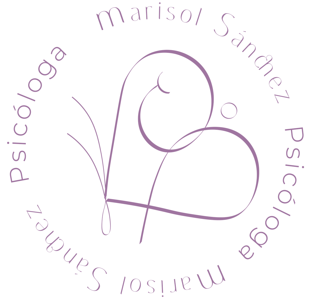 logo redondo malva marisol psicóloga