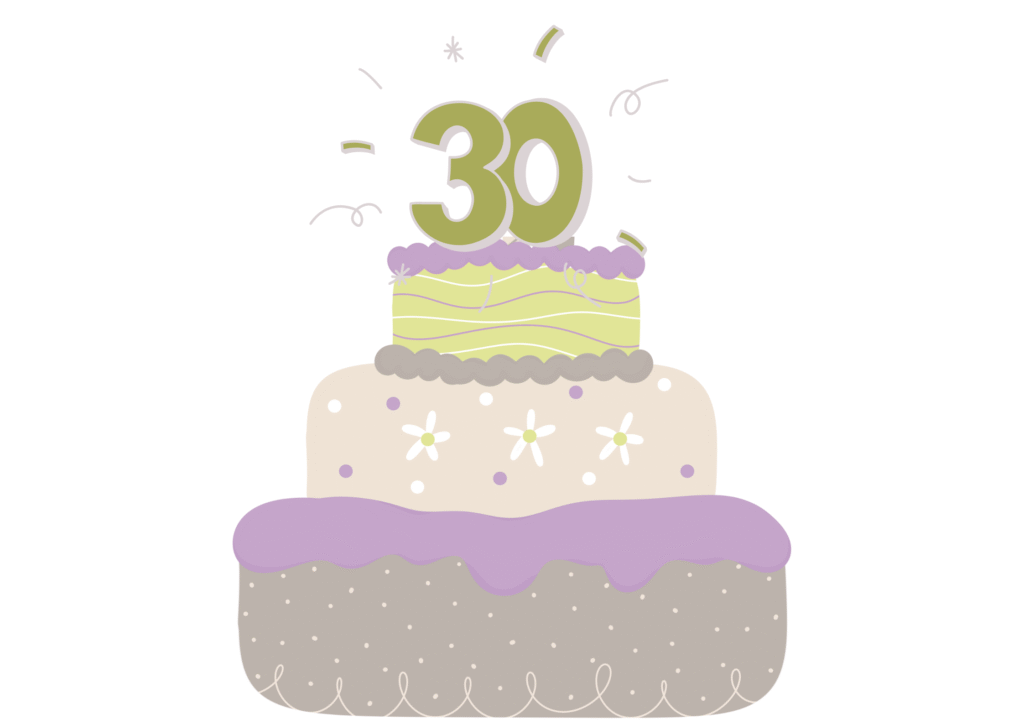 Cumplir 30 años
